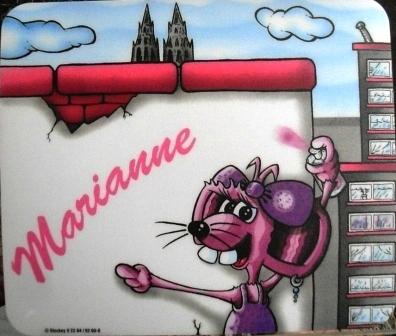 00238.1 Mousepad für Marianne