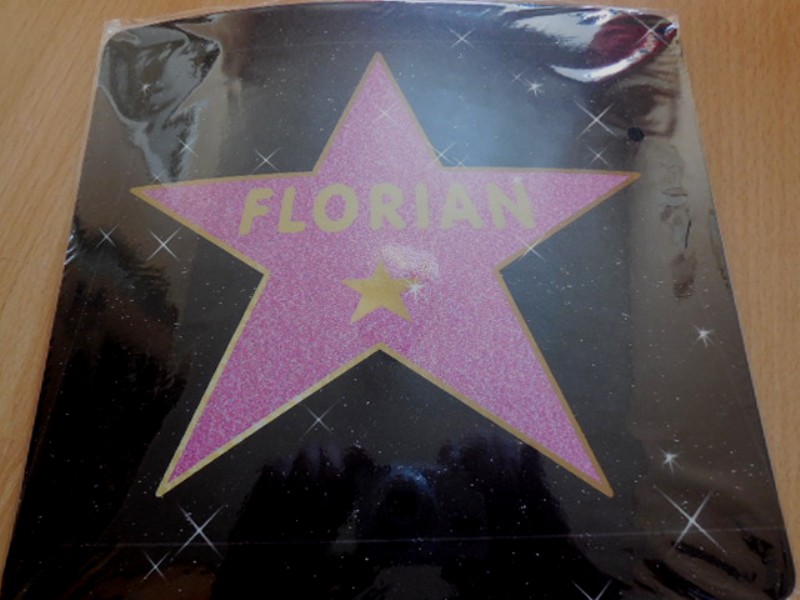 01777.13 Mousepad ein Stern f. Florian