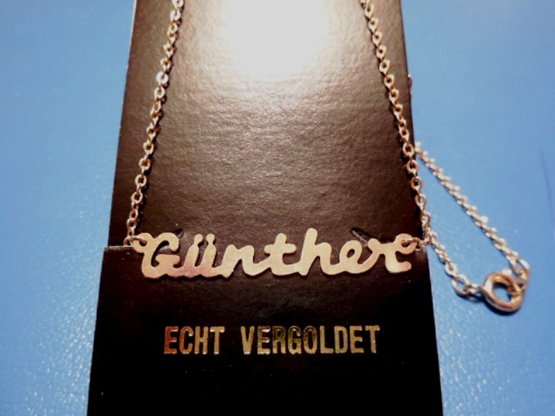 02304 Namenskette "Günther"